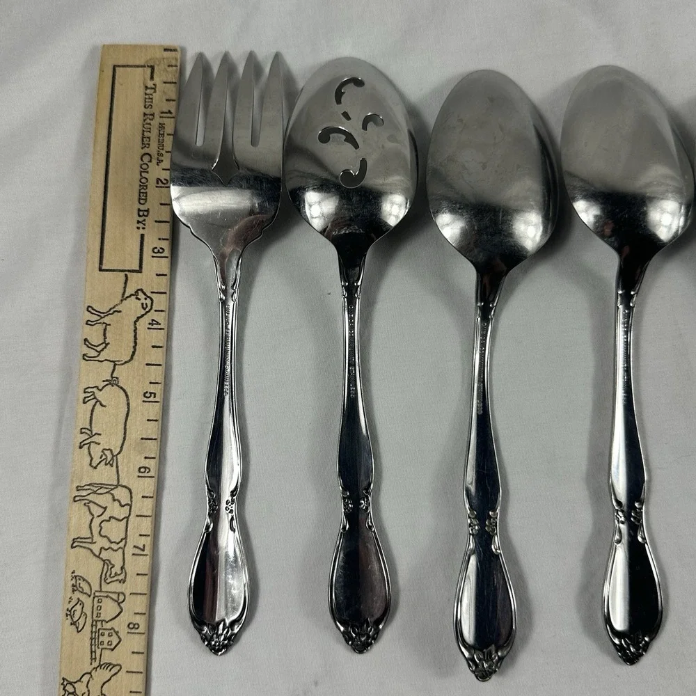Oneida Chatelaine Set of 7 Serving‎ Pieces Community Stainless